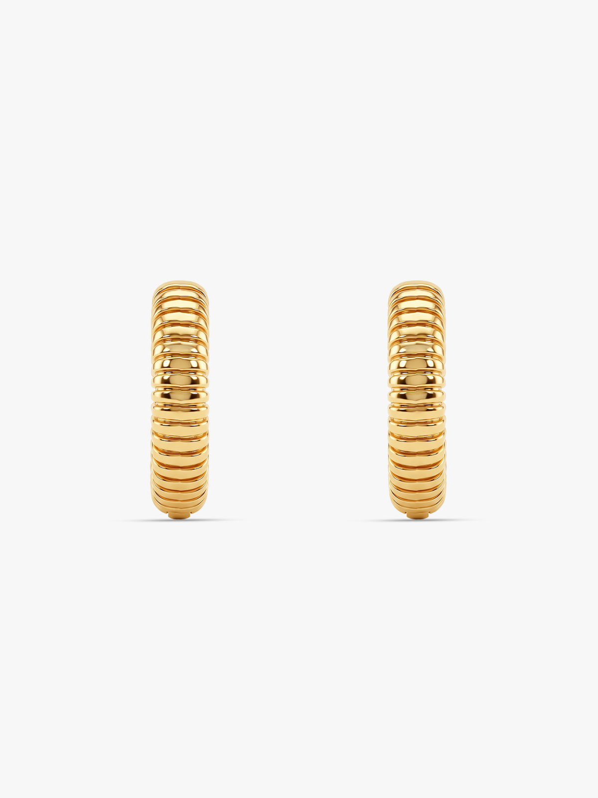 IXIA BY GIVA Me Tube Gold Plated Hoops