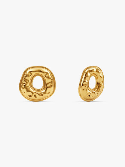 IXIA BY GIVA Donut Worry Gold Plated Earrings