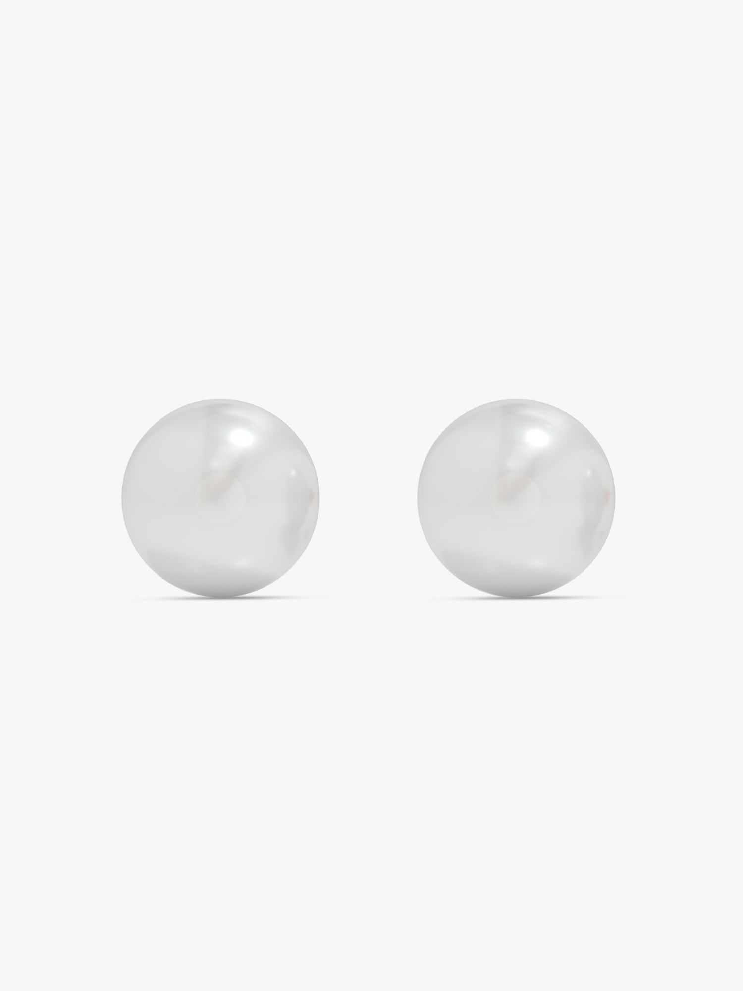 Gold Plated Not So Basic Pearl Studs