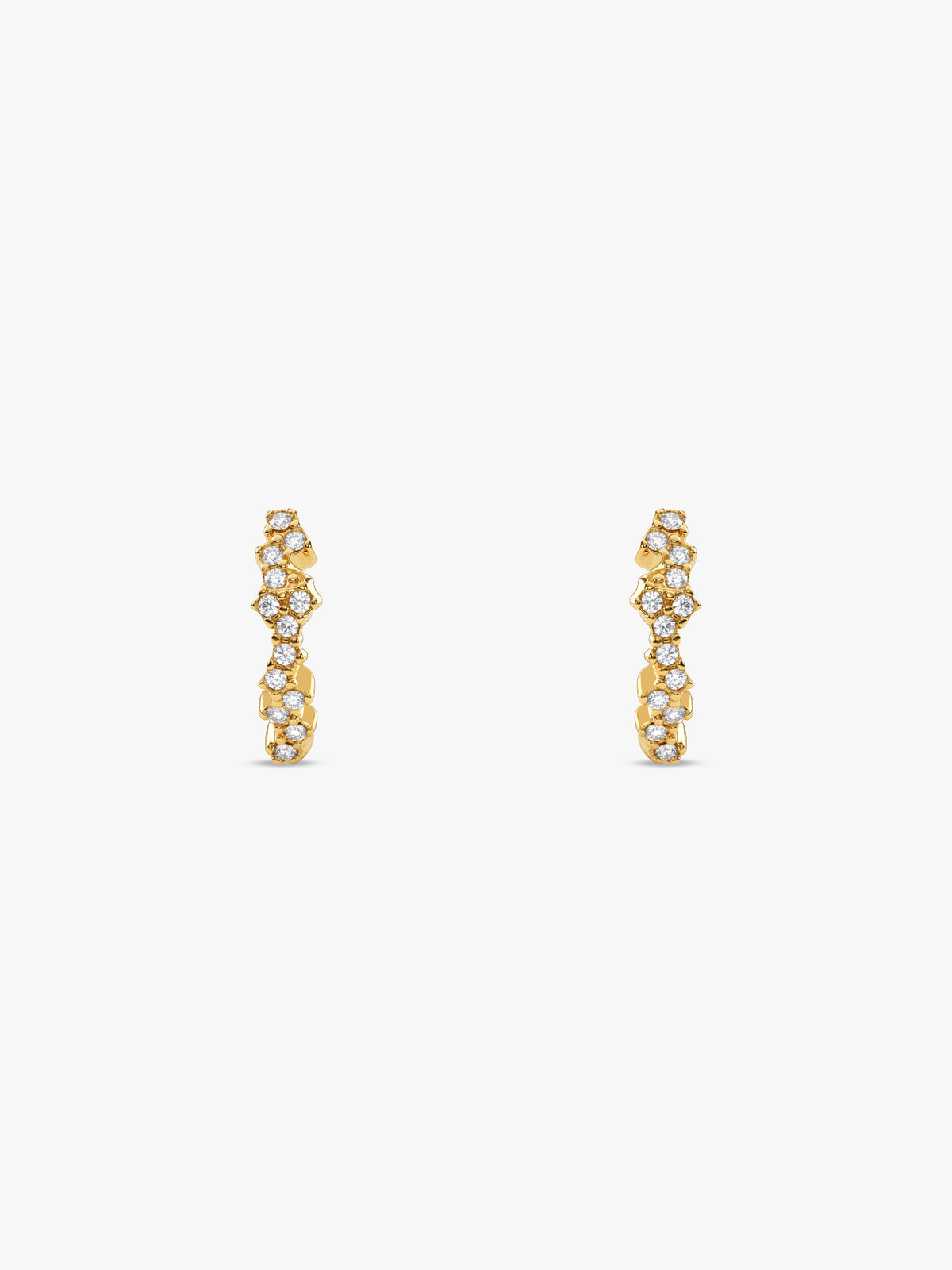 IXIA by GIVA In Zing Gold Plated Hoops