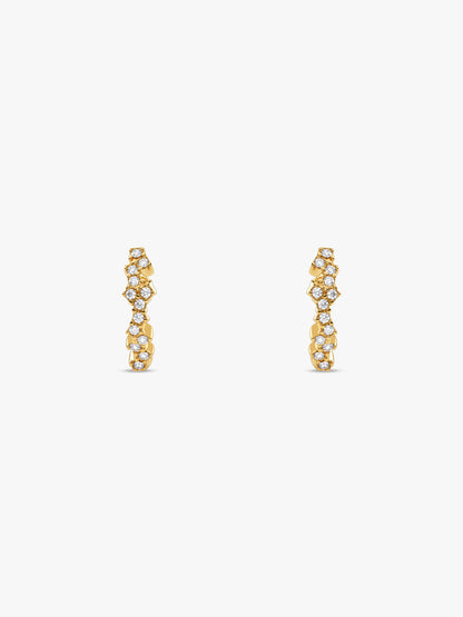 IXIA by GIVA In Zing Gold Plated Hoops