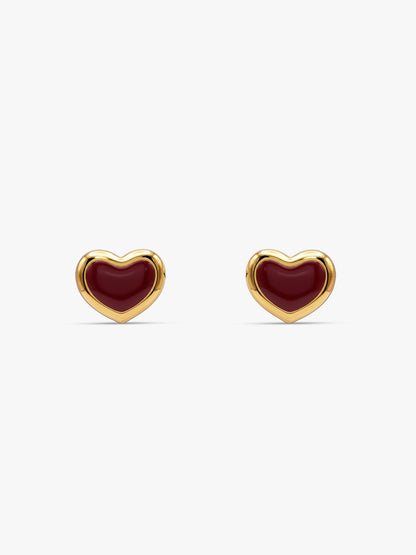IXIA by GIVA Soft Damage Gold Plated Earrings