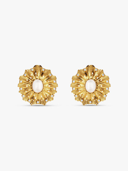 Bloom Baby Gold Plated Earrings