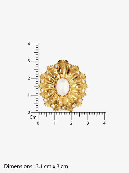 Bloom Baby Gold Plated Earrings