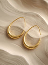 Gold Plated Lite Hoop Earrings