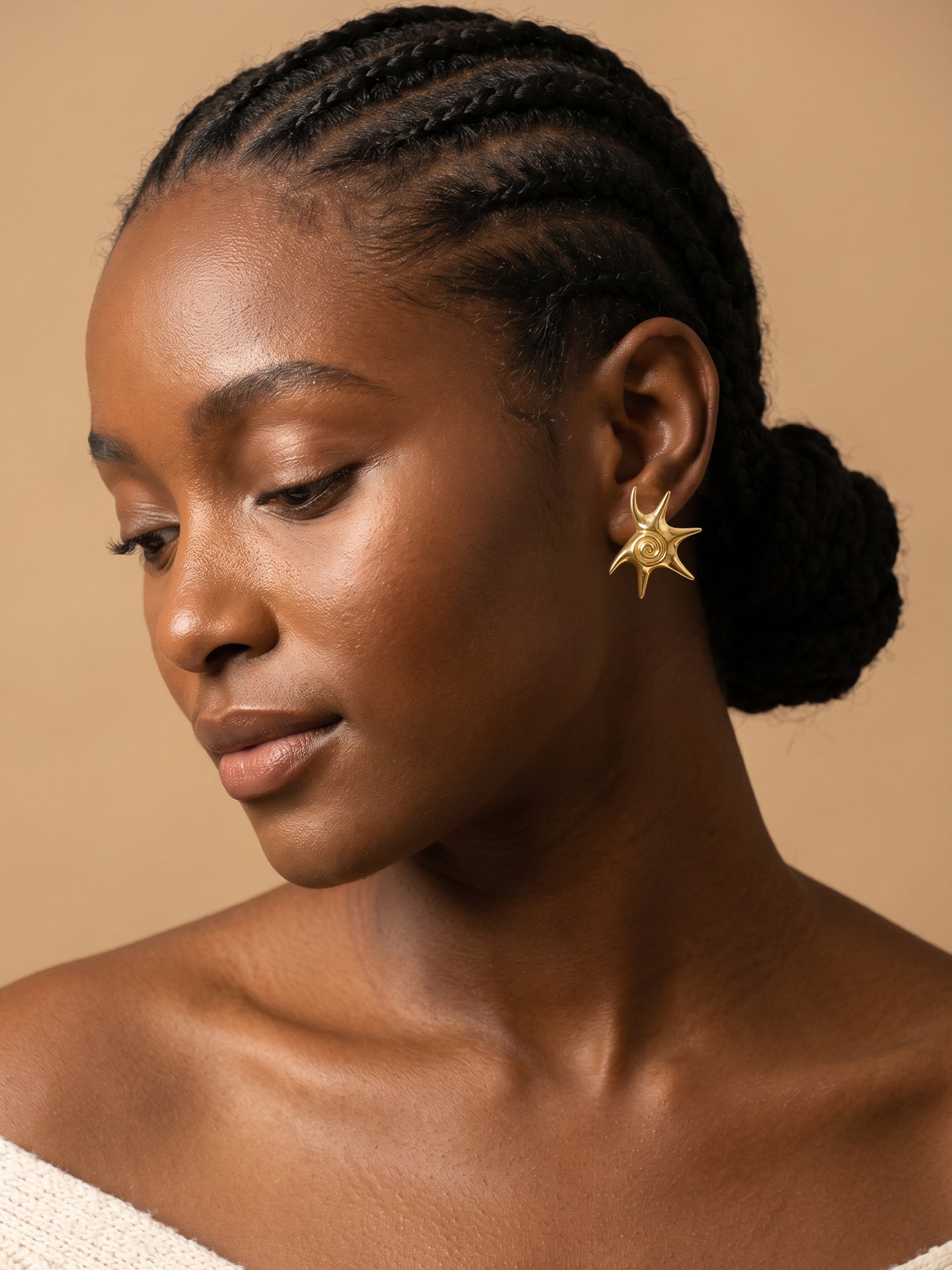 Star Pop Gold Plated Studs