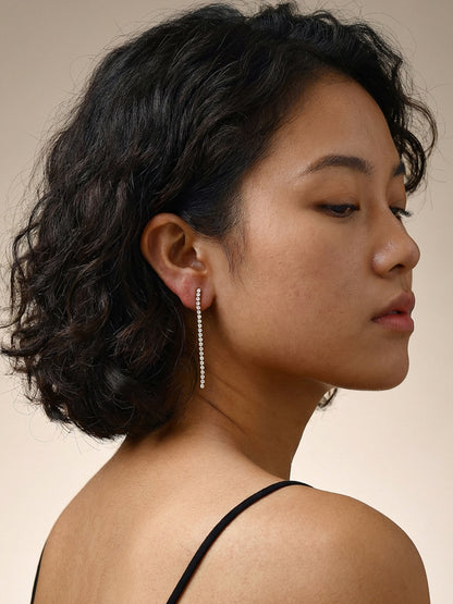 Glow Getter Gold Plated Dangler Earrings