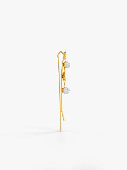 Bloom Muse Gold Plated Hair Pin