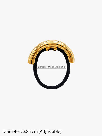 Triple Stack Gold Plated Hair Band