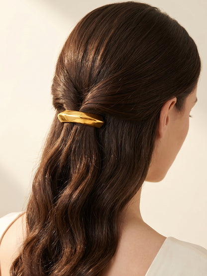 OnnMe by GIVA Liquid Melt Gold Plated Hair Band