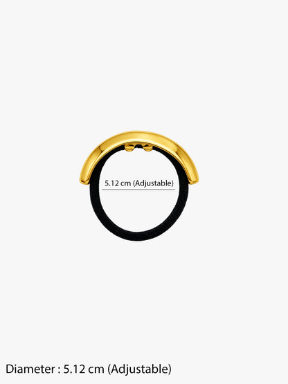 OnnMe by GIVA Liquid Melt Gold Plated Hair Band