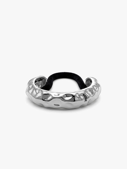 Chrome Syntax Rhodium Plated Hair Band