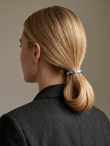 Chrome Syntax Rhodium Plated Hair Band