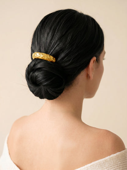 Aurum Syntax Gold Plated Hair Band