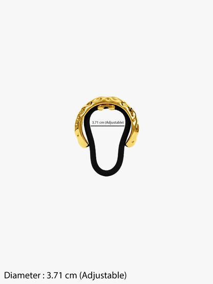 Aurum Syntax Gold Plated Hair Band