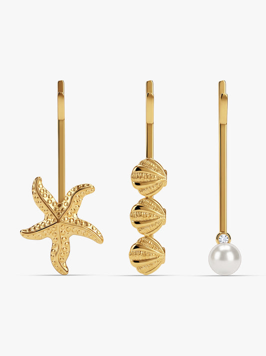 Ocean Fiction Demi Fine Hair Clips Set