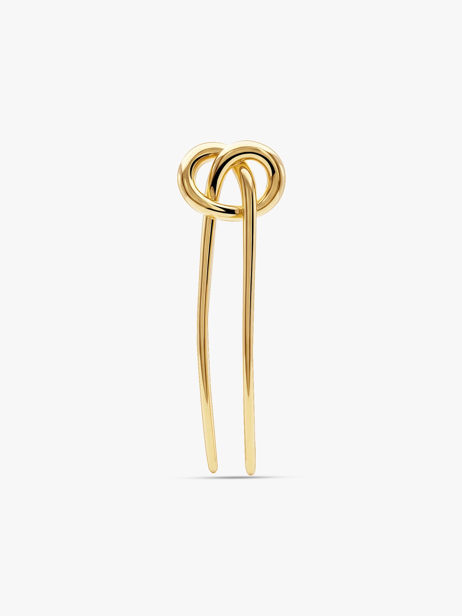 Knot Rush Gold Plated Hair Pin