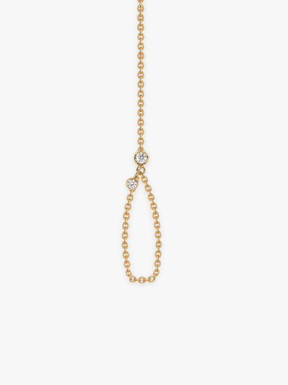 Bare Chains Gold Plated Hathphool