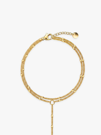 Chain Move Gold Plated Hathphool