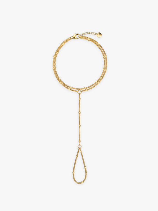 Chain Move Gold Plated Hathphool