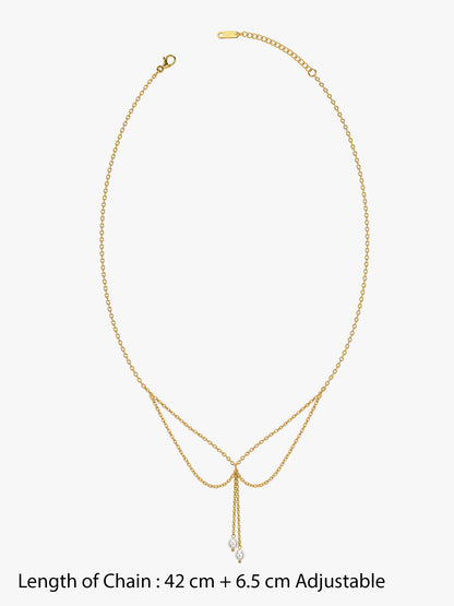 Pearl Theory Gold Plated Layered Necklace
