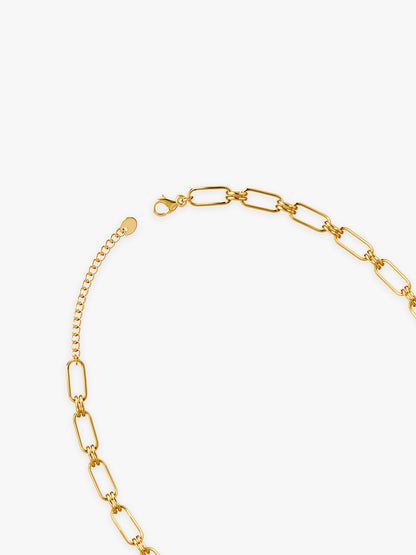 Baddie Link Gold Plated Necklace