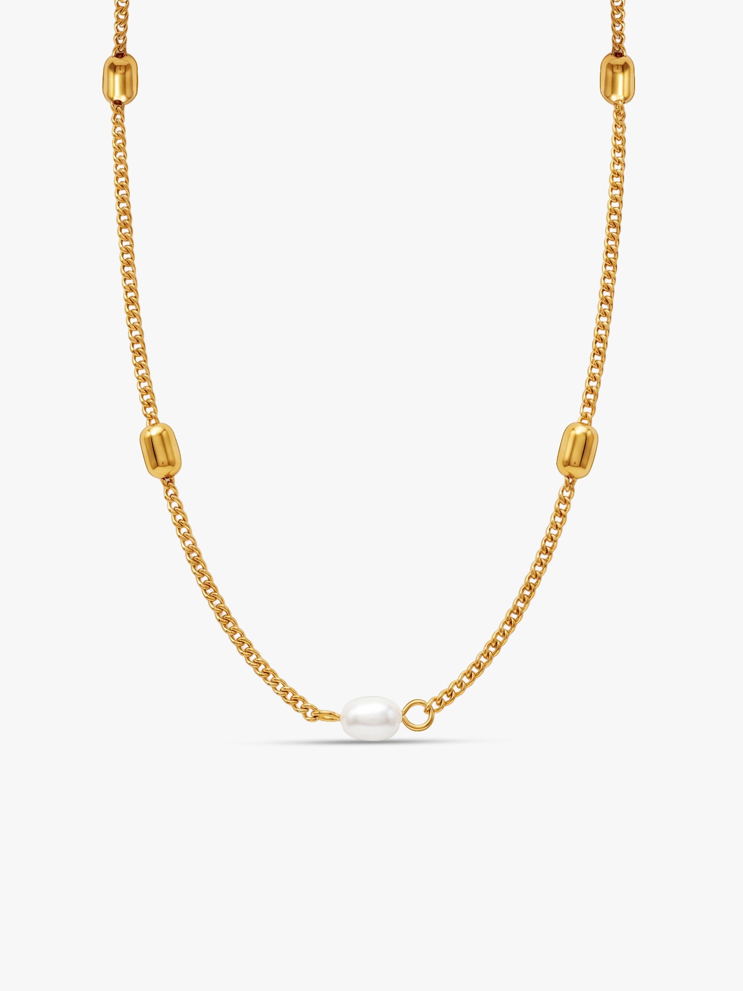 Pearlfied Gold Plated Necklace