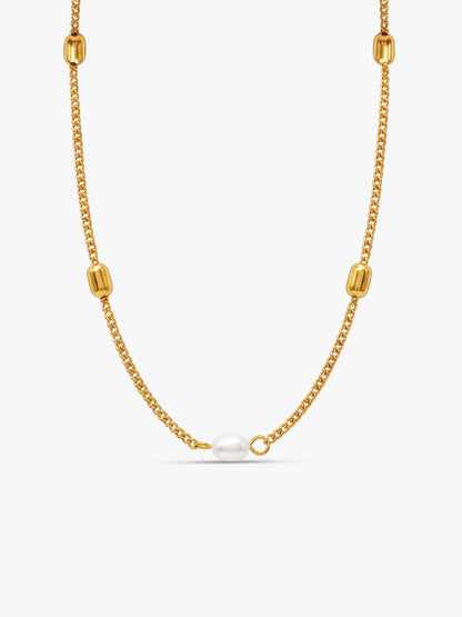 Pearlfied Gold Plated Necklace