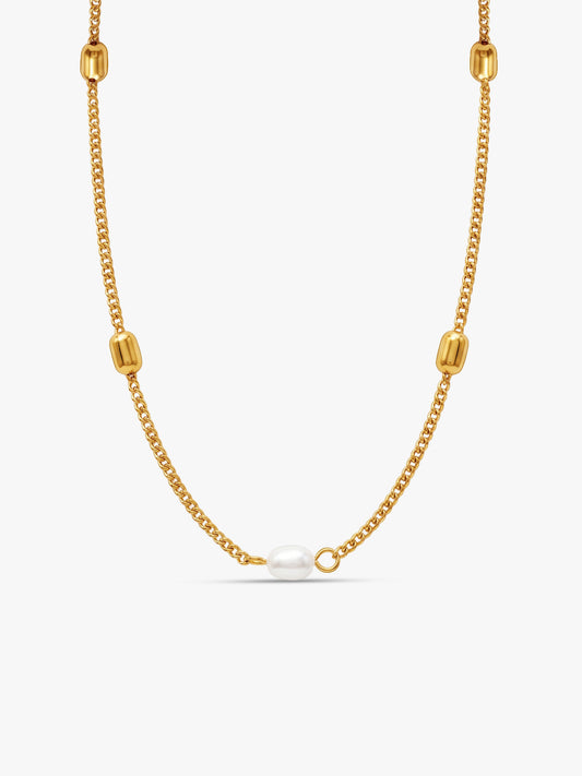Pearlfied Gold Plated Necklace