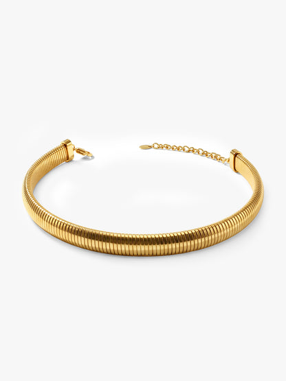First Choice Gold Plated Collar Necklace