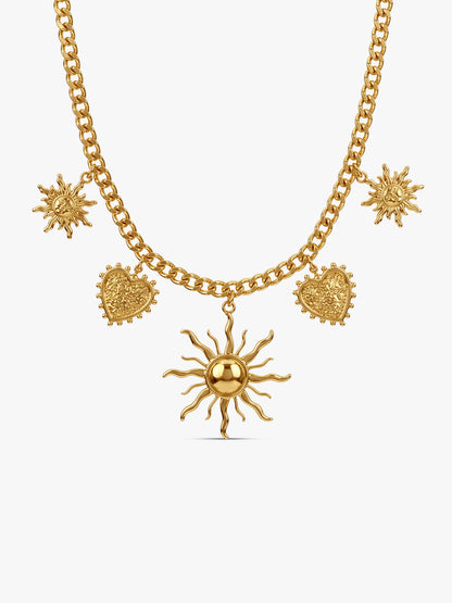 Written In Stars Gold Plated Necklace