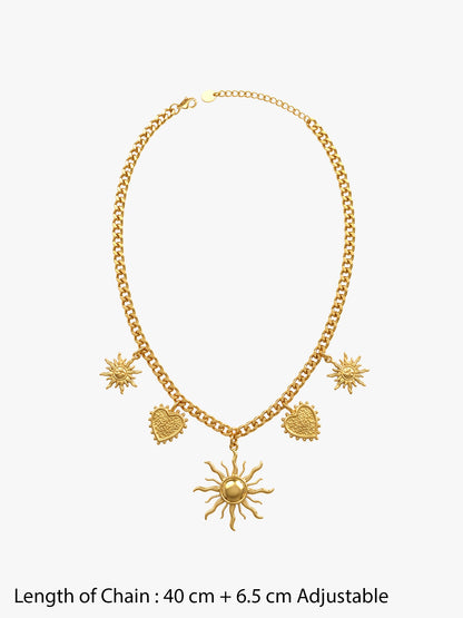 Written In Stars Gold Plated Necklace