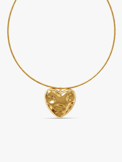 Crush Code Gold Plated Necklace