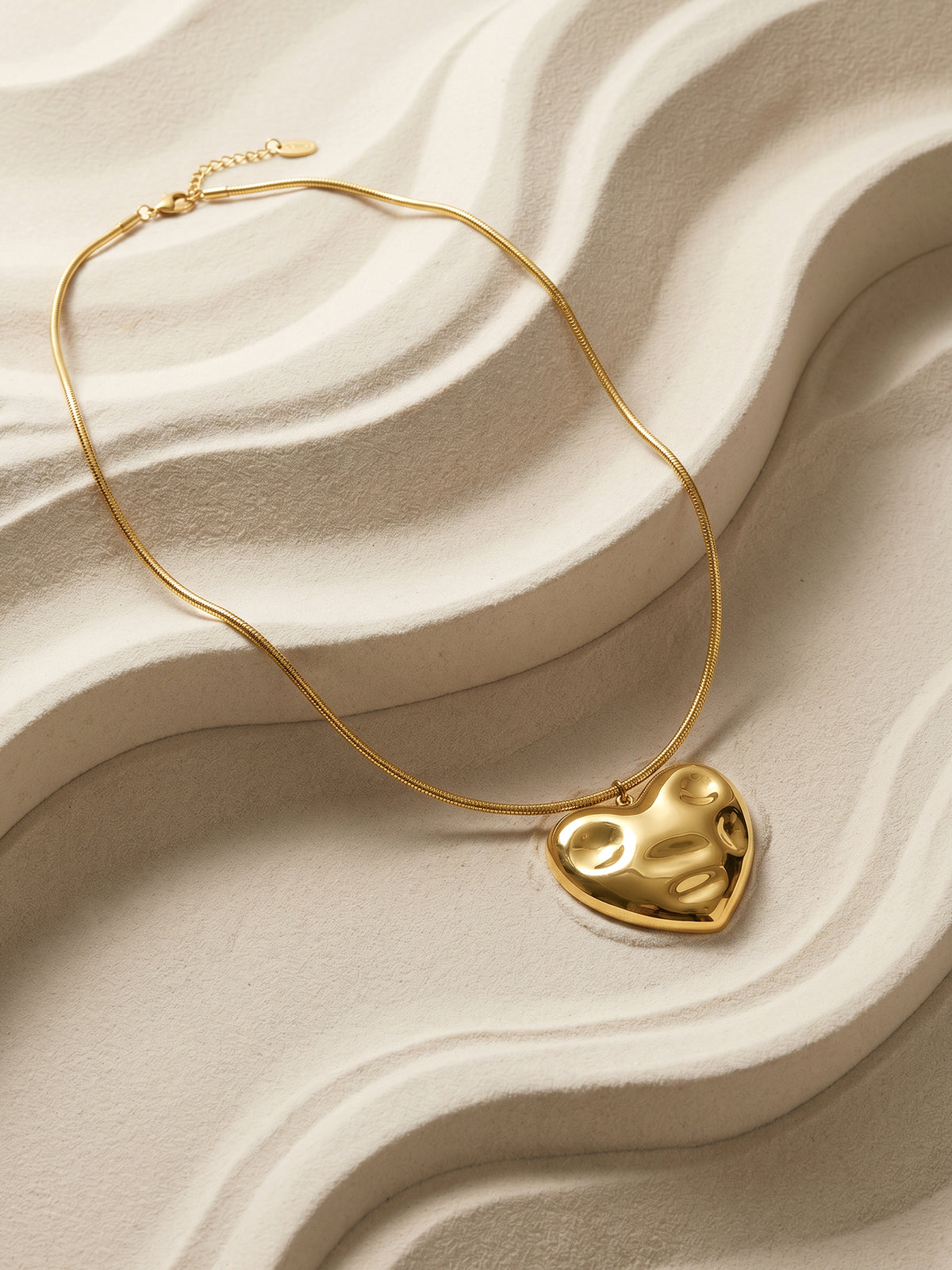 IXIA by GIVA Crush Code Gold Plated Necklace