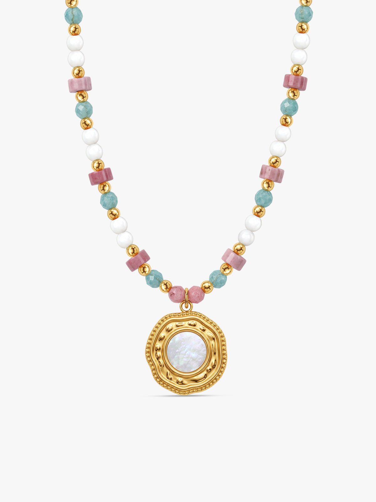 IXIA by GIVA Bohemian Rhapsody Gold Plated Necklace