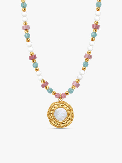 IXIA by GIVA Bohemian Rhapsody Gold Plated Necklace