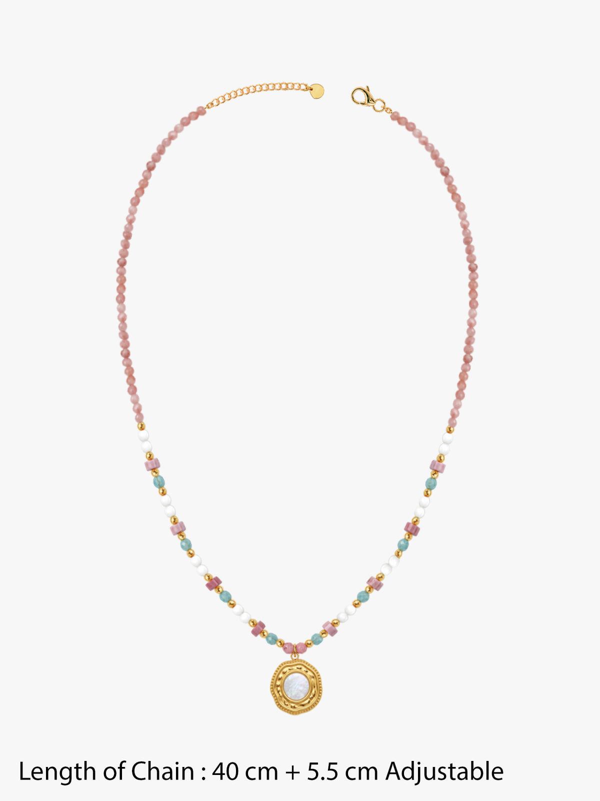 IXIA by GIVA Bohemian Rhapsody Gold Plated Necklace