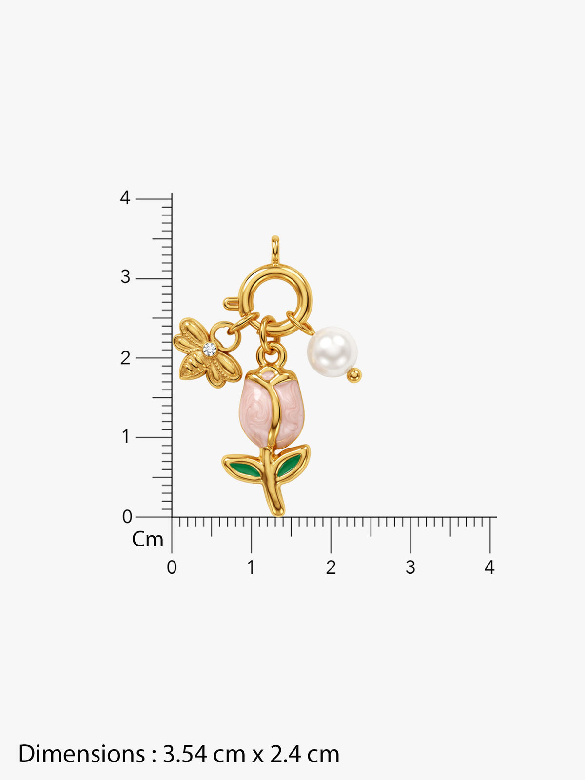IXIA by GIVA Petalhead Gold Plated Necklace
