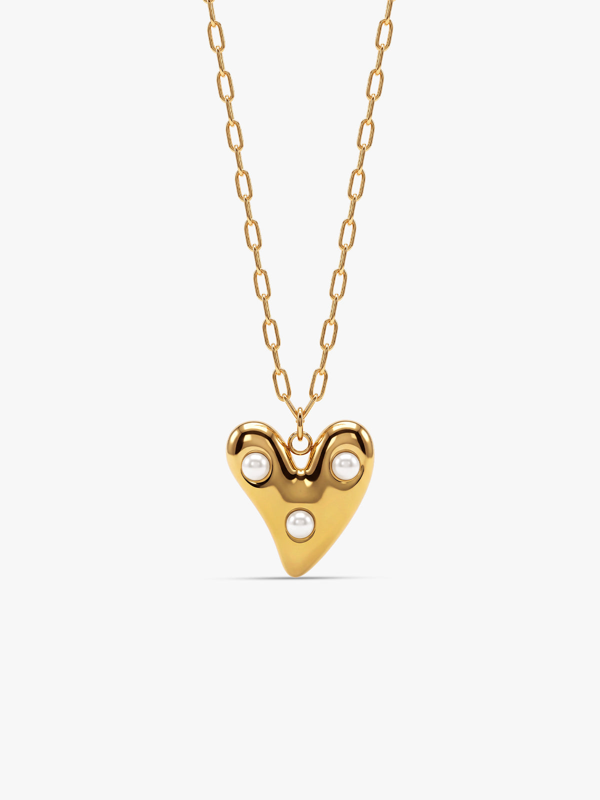 IXIA by GIVA Vital Style Gold Plated Necklace