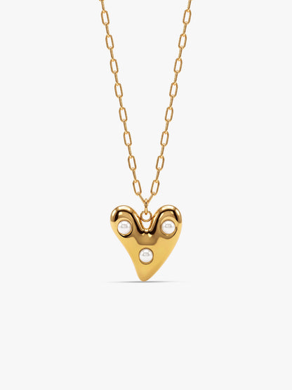 IXIA by GIVA Vital Style Gold Plated Necklace