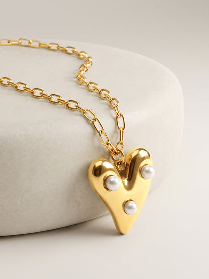IXIA by GIVA Vital Style Gold Plated Necklace