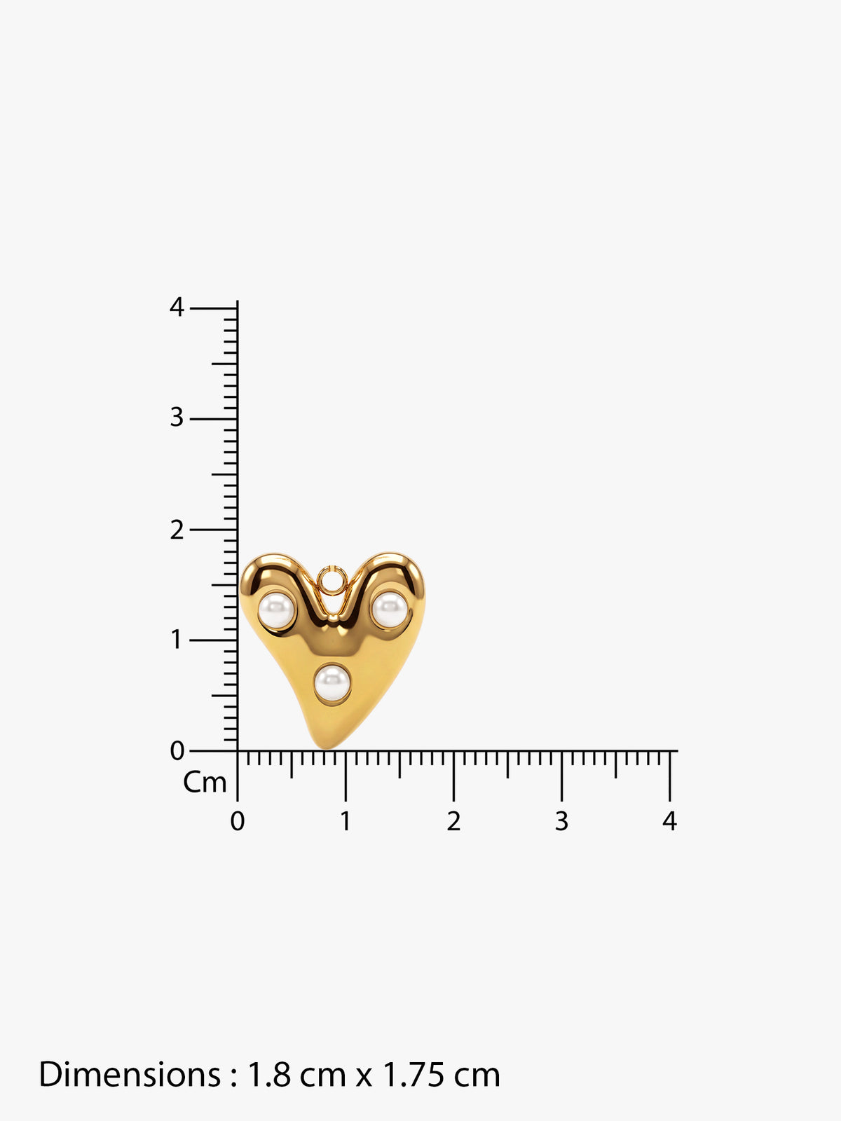 IXIA by GIVA Vital Style Gold Plated Necklace
