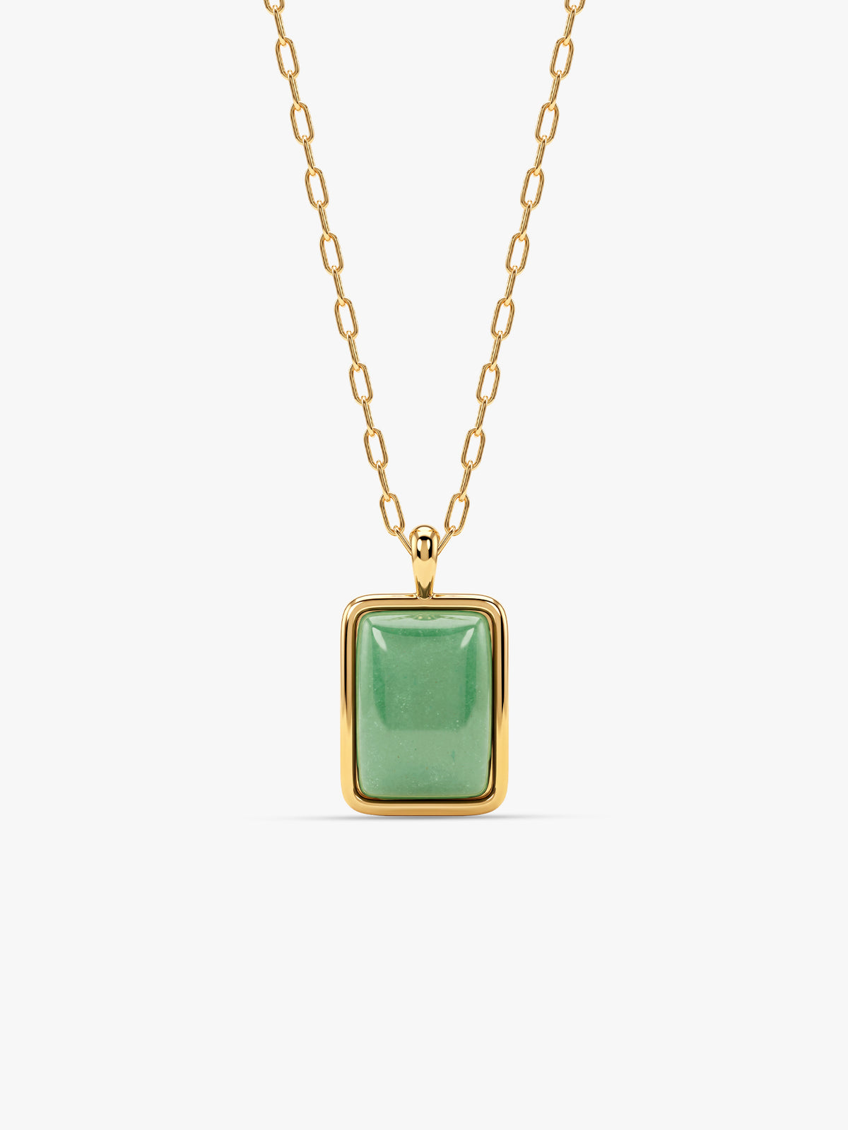 IXIA by GIVA Green Lit Gold Plated Necklace
