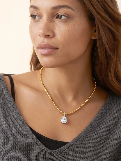 IXIA by GIVA Easy Win Gold Plated Necklace