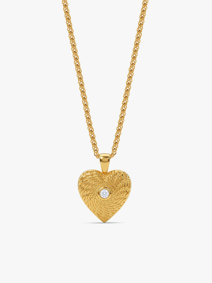 IXIA by GIVA Heart to Get Gold Plated Necklace