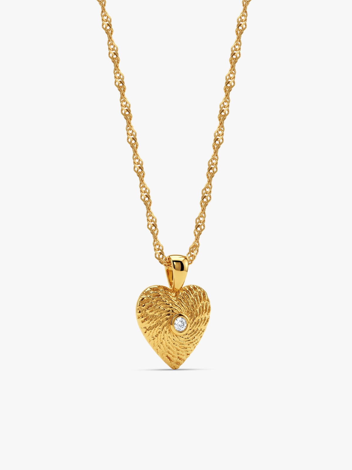 IXIA by GIVA Heart to Get Gold Plated Necklace