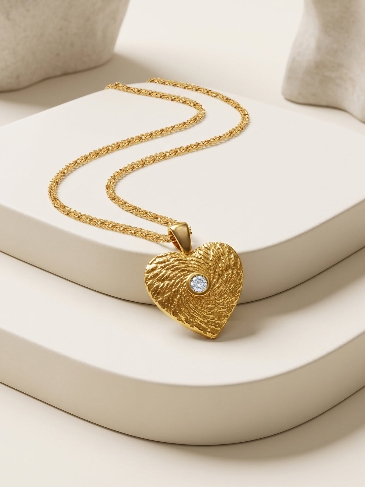 IXIA by GIVA Heart to Get Gold Plated Necklace