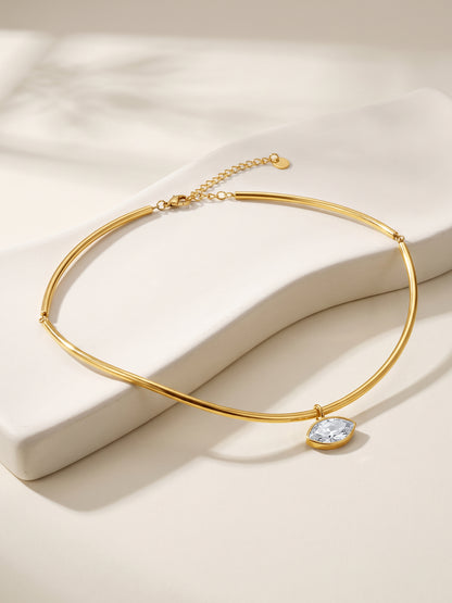 IXIA by GIVA Everyday Icon Gold Plated Necklace