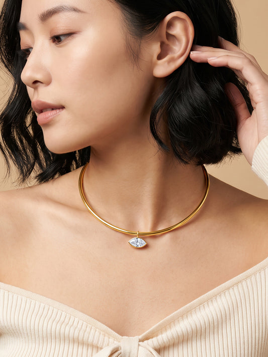 IXIA by GIVA Everyday Icon Gold Plated Necklace