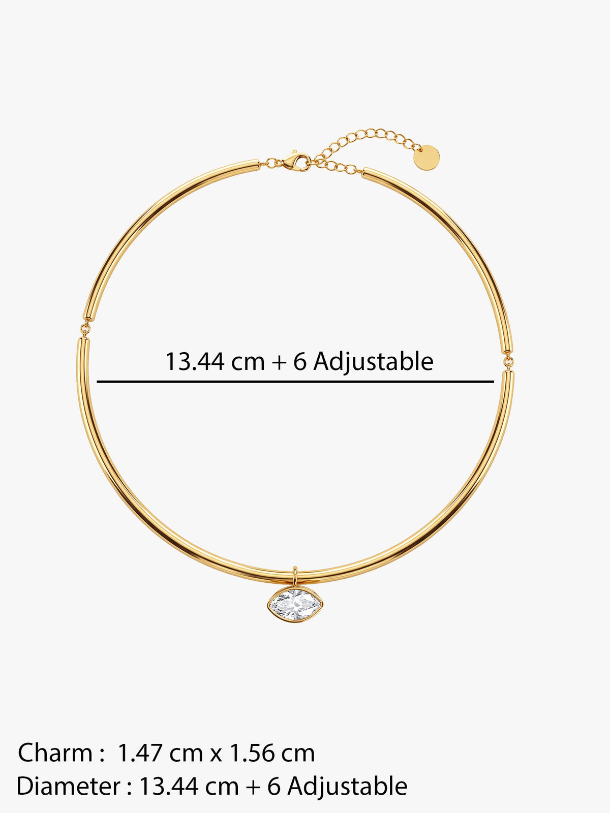 IXIA by GIVA Everyday Icon Gold Plated Necklace